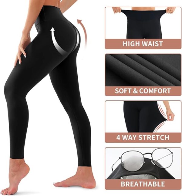 4 Pack Leggings for Women - Image 4