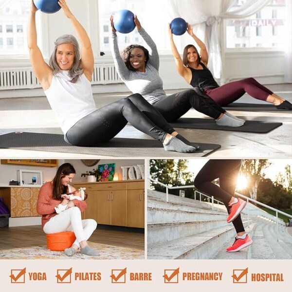 Pairs Pilates Socks for Women - Image 4