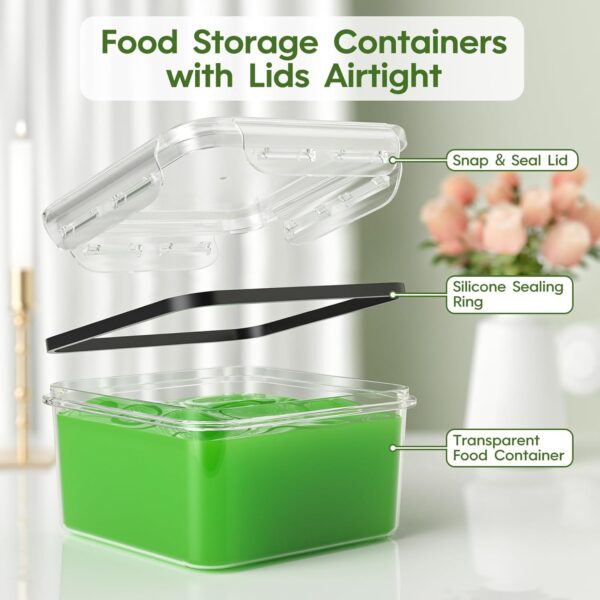 36-Piece Food Storage Containers - Image 3