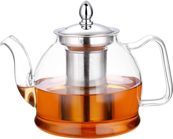 Glass Teapot with Removable Infuser