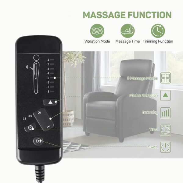 Recliner Chair with Massage - Image 4