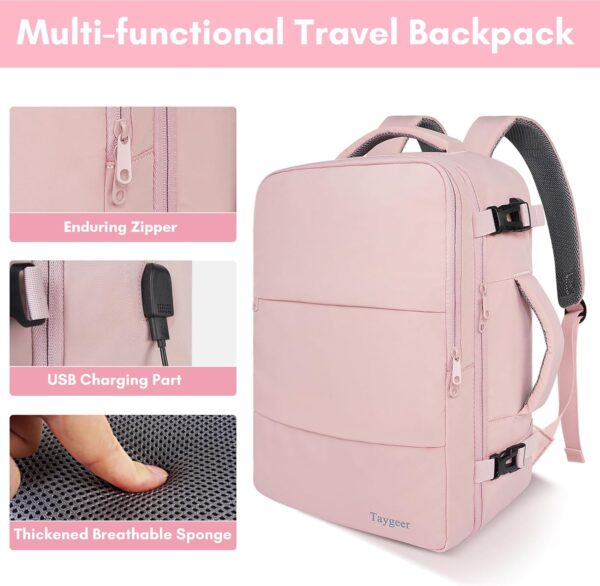 Taygeer Travel Backpack for Women - Image 4