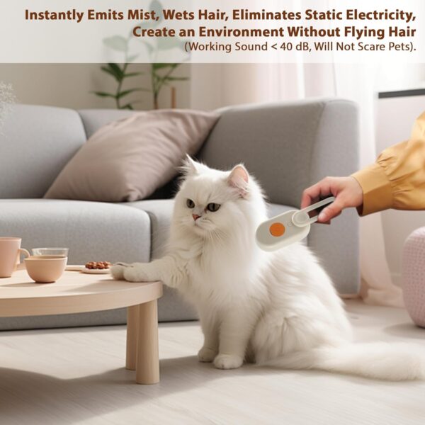 4 in 1 Cat Steam Brush for Shedding - Image 2