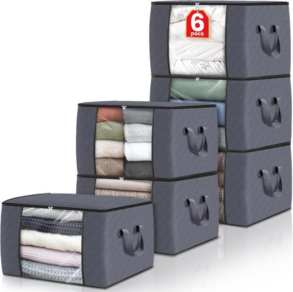 Fab totes 6 Pack Clothes Storage