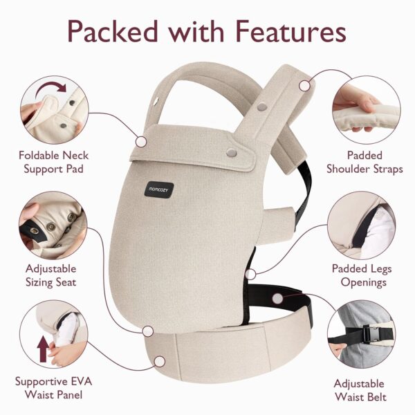 Momcozy Baby Carrier - Ergonomic - Image 4