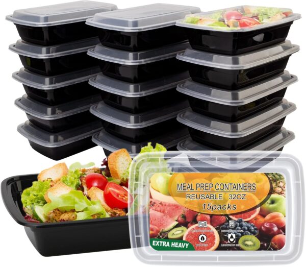 Plastic Food Prep Containers Reusable