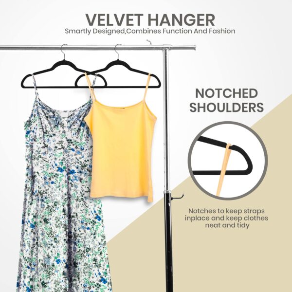 Utopia Home Velvet Hangers 20 Pack - Image 2