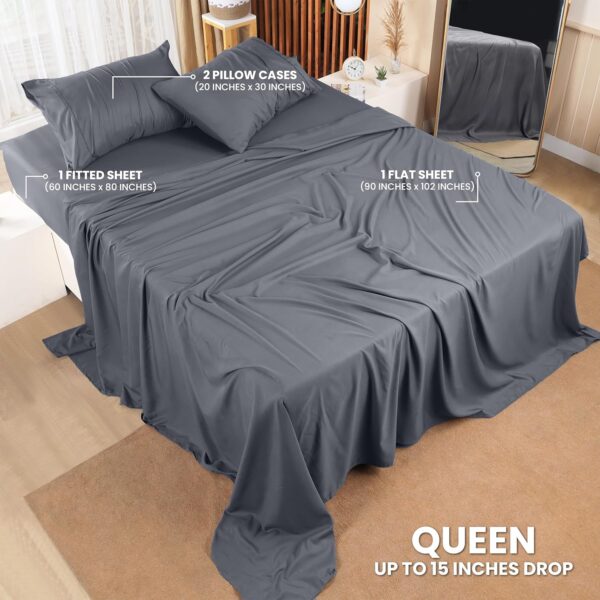 Utopia Bedding Queen Bed Sheets Set - Image 2