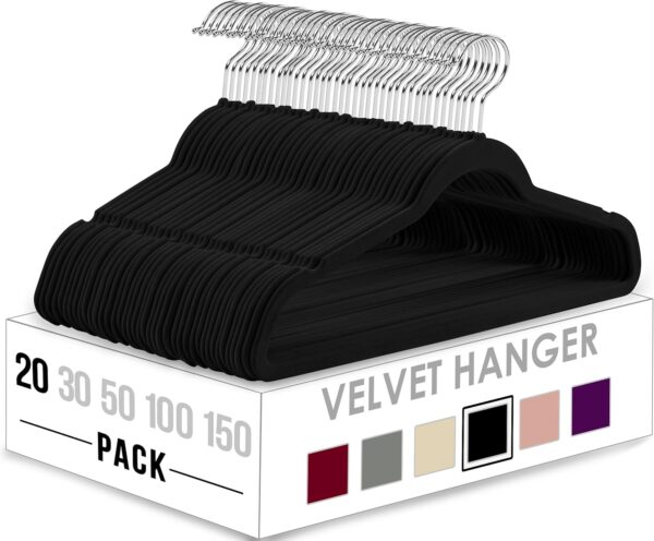 Utopia Home Velvet Hangers 20 Pack