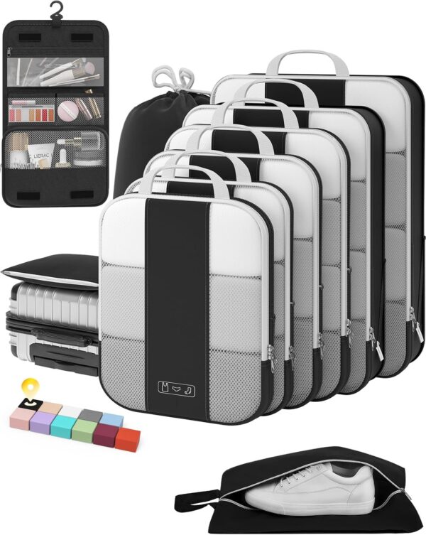 10 Set Compression Packing Cubes
