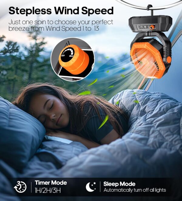 HAWANA Portable Fan Rechargeable - Image 5