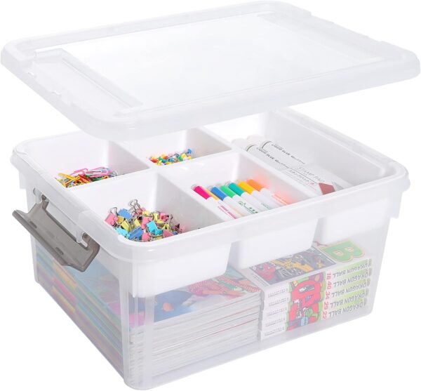 Citylife 17 QT Plastic Storage Box - Image 3