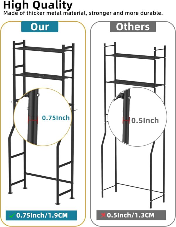 3-Tier Over The Toilet Storage - Image 5