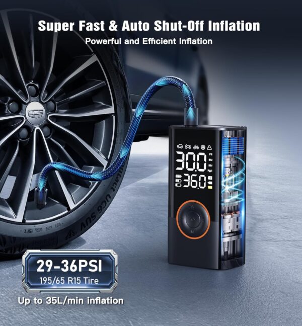 Portable Cordless Mini Air Pump - Image 4