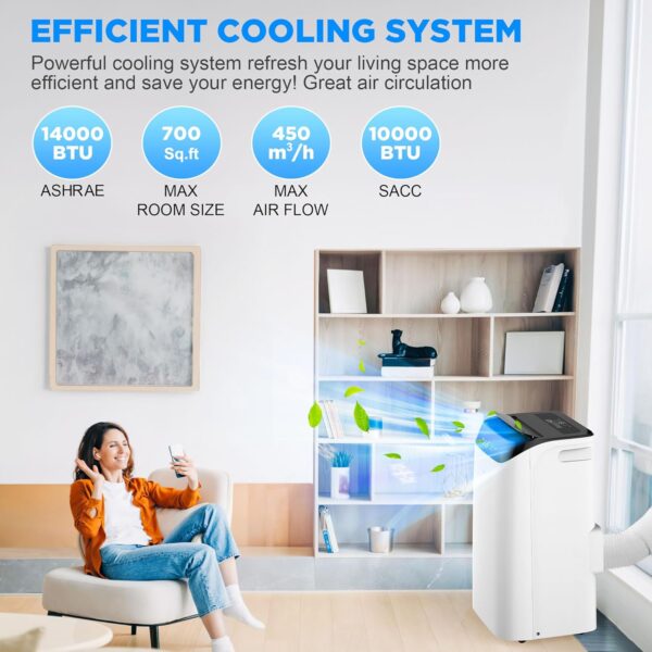 14000 BTU Portable Air Conditioners - Image 3