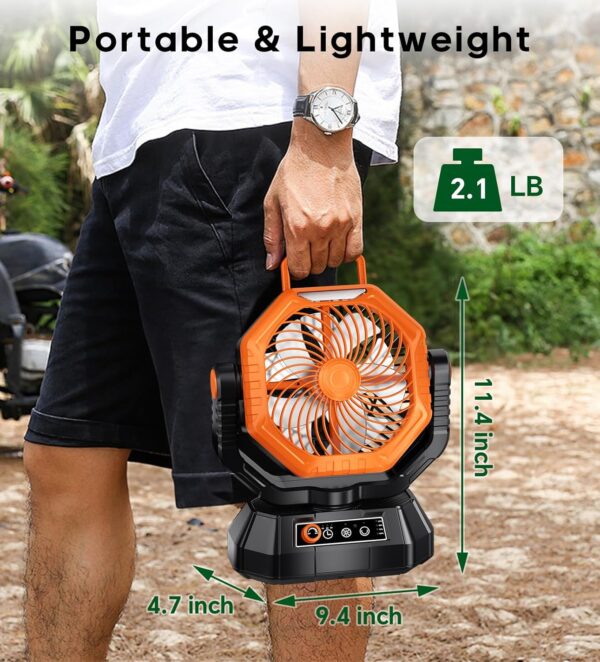 HAWANA Portable Fan Rechargeable - Image 2