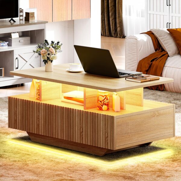 YITAHOME LED Coffee Tables - Image 5