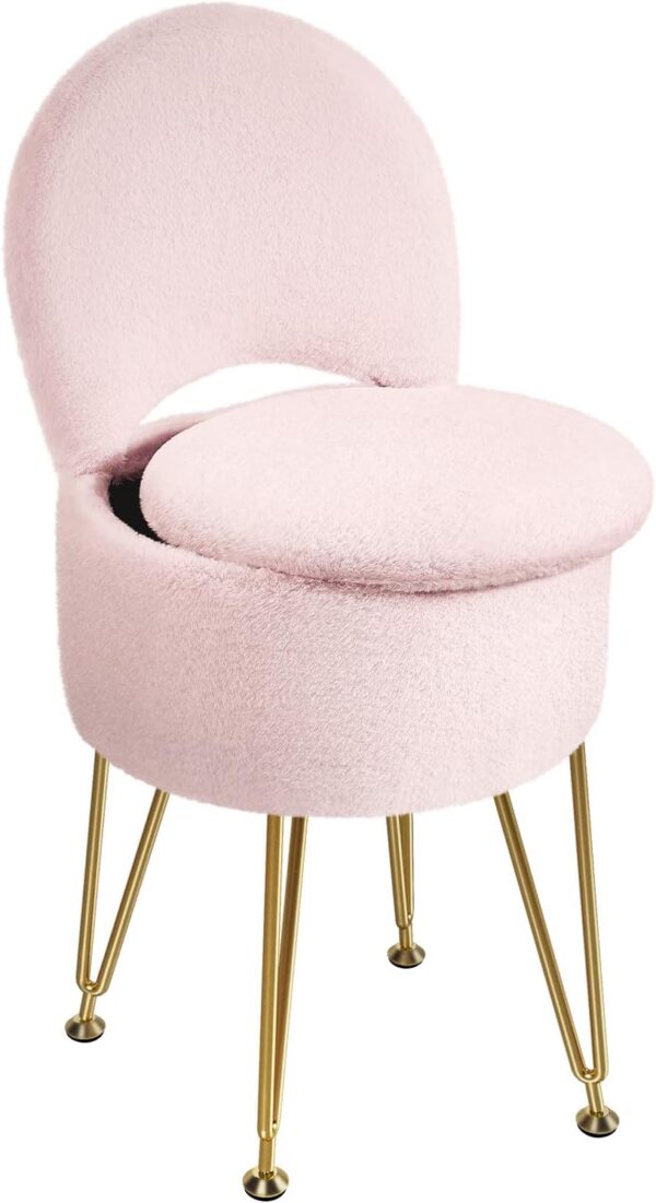 Stool Chair with Storage - Image 2