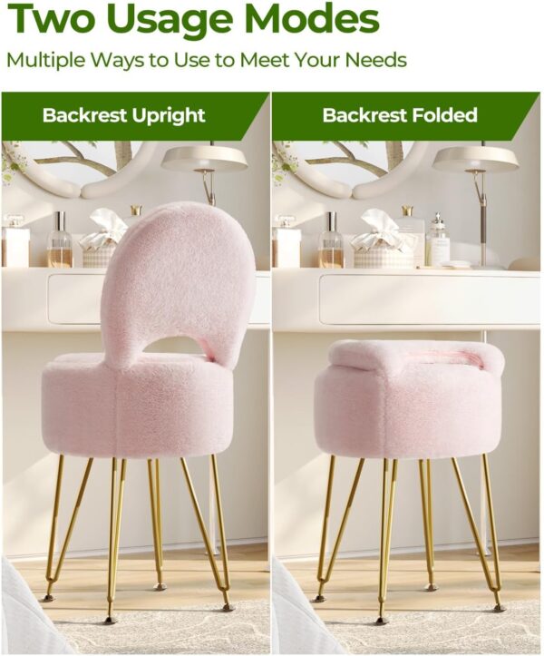 Stool Chair with Storage - Image 5