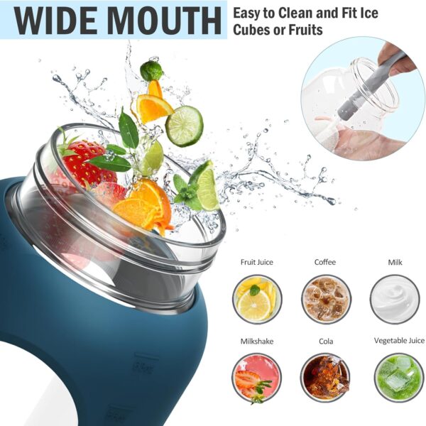 84oz Glass Water Bottle - Image 4