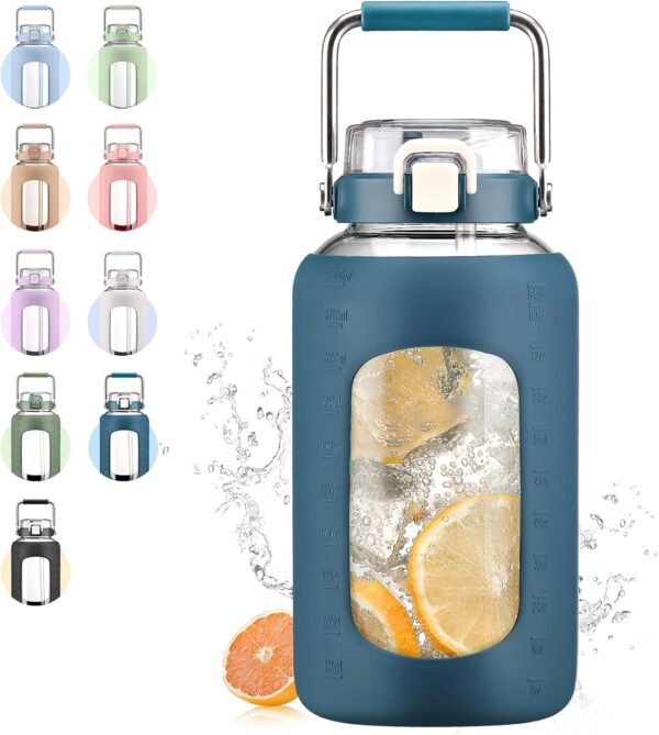 84oz Glass Water Bottle