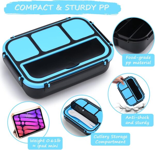 QQKO Bento Box for Kids Adults - Image 4