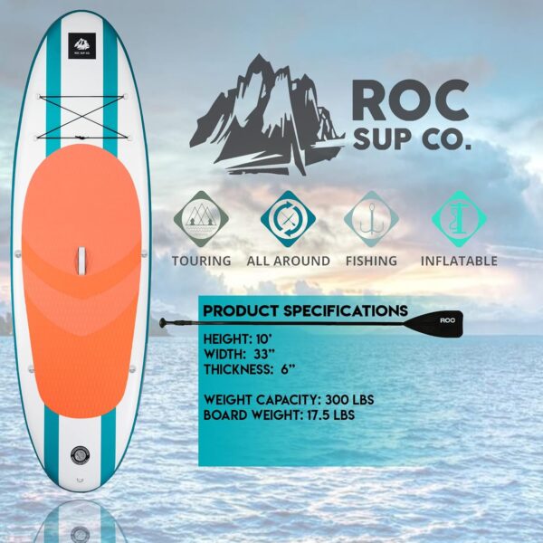 Roc Inflatable Stand Up Paddle Boards - Image 4