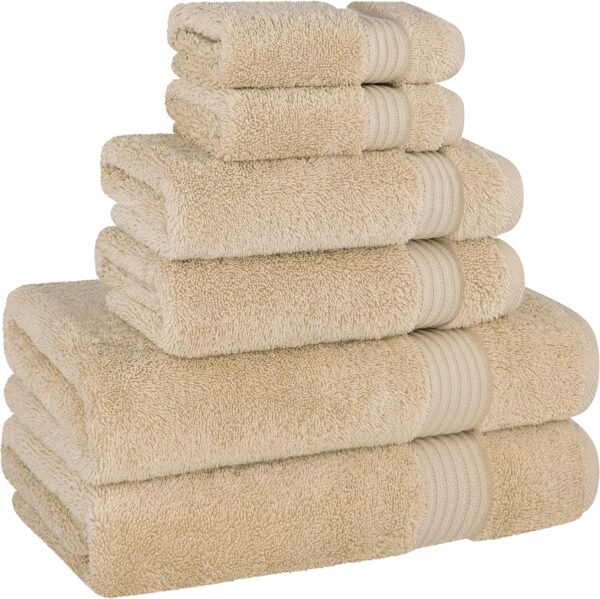 Cotton Paradise 6 Piece Towel Set - Image 2