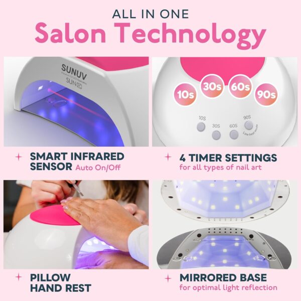 SUNUV SUN2C 48W UV Light for Nails - Image 3