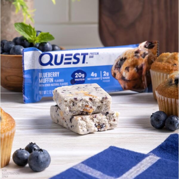 Quest Nutrition Blueberry Muffin Protein Bars - Image 3