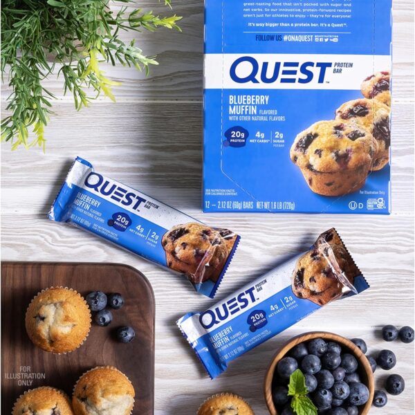 Quest Nutrition Blueberry Muffin Protein Bars - Image 5